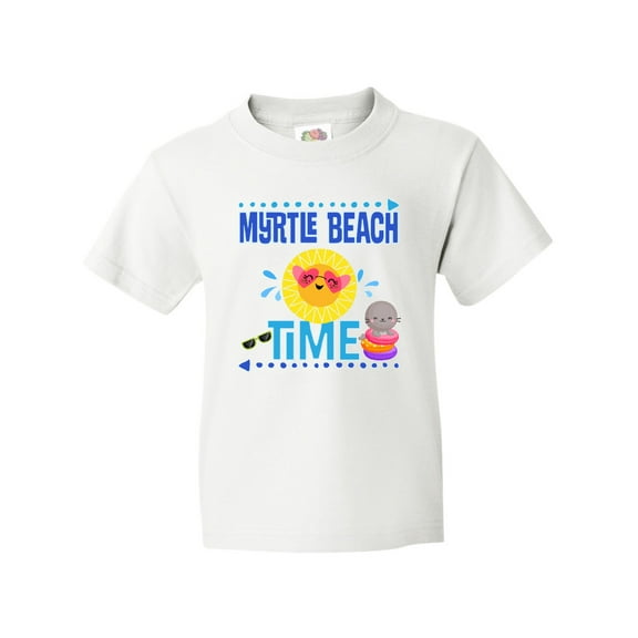 Inktastic Myrtle Beach Vacation Time Youth T-Shirt