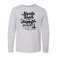 thumbnail image 1 of Inktastic Myrtle Beach is My Happy Place with Palm Trees Long Sleeve Youth T-Shirt, 1 of 5