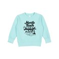 thumbnail image 1 of Inktastic Myrtle Beach is My Happy Place with Palm Trees Toddler Sweatshirt, 1 of 4
