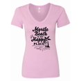 thumbnail image 1 of Inktastic Myrtle Beach is My Happy Place with Palm Trees Women's V-Neck T-Shirt, 1 of 5