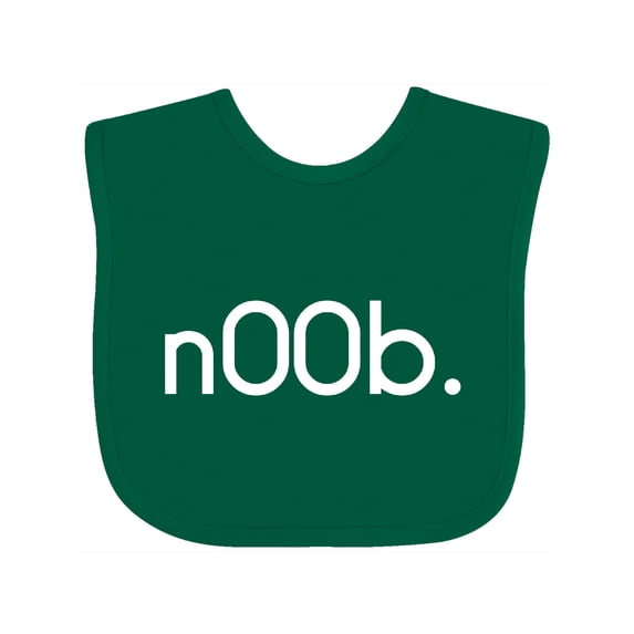Inktastic N00b. Boys or Girls Baby Bib