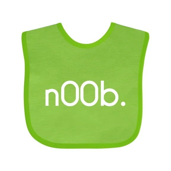 Inktastic N00b. Boys or Girls Baby Bib