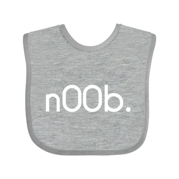 Inktastic N00b. Boys or Girls Baby Bib