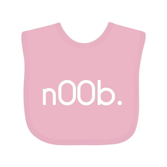Inktastic N00b. Boys or Girls Baby Bib