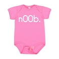 thumbnail image 1 of Inktastic N00b. Boys or Girls Baby Bodysuit, 1 of 5