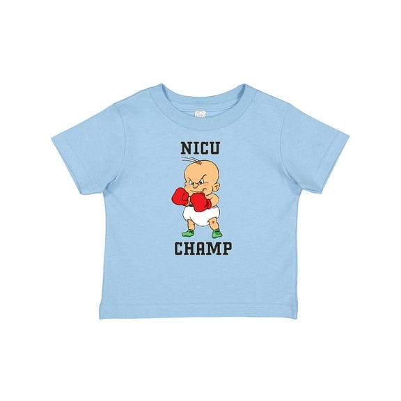 Inktastic NICU Champ Baby Boxer Boys or Girls Baby T-Shirt
