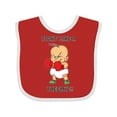 thumbnail image 1 of Inktastic Nicu Fight Like a Preemie Baby Boxer Boys or Girls Baby Bib, 1 of 4