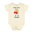 thumbnail image 1 of Inktastic Nicu Fight Like a Preemie Baby Boxer Boys or Girls Baby Bodysuit, 1 of 5