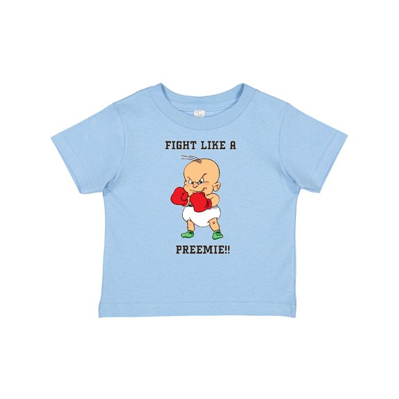 Inktastic NICU Fight Like a Preemie Baby Boxer Boys or Girls Baby T-Shirt