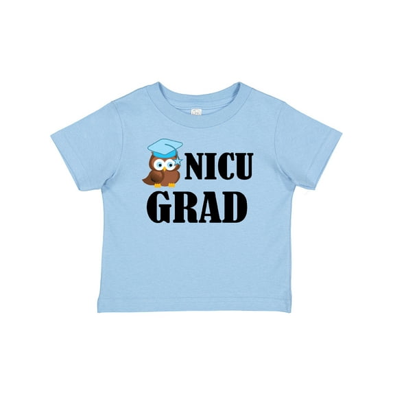 Inktastic Nicu Grad Baby Boy Owl Boys Baby T-Shirt