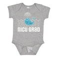 thumbnail image 1 of Inktastic NICU Grad Baby Whale Boys or Girls Baby Bodysuit, 1 of 5