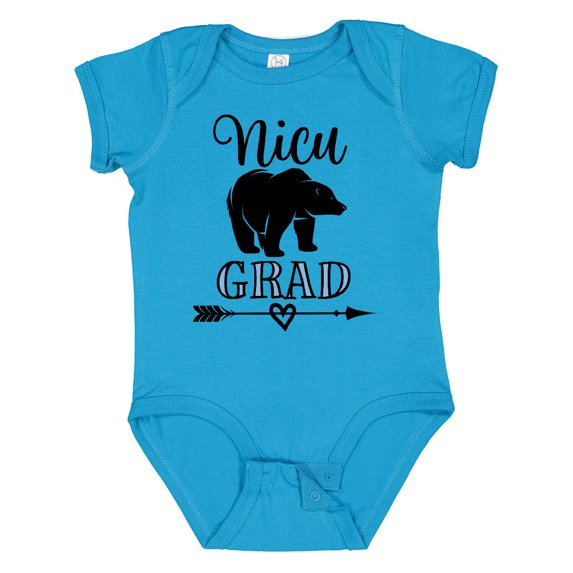 Inktastic Nicu Grad Boys Native Arrow Bear Boys Baby Bodysuit