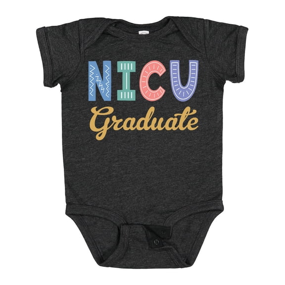 Inktastic Nicu Graduate Baby Clothes Boys or Girls Baby Bodysuit