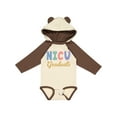 thumbnail image 1 of Inktastic NICU Graduate Baby Clothes Boys or Girls Long Sleeve Baby Bodysuit, 1 of 5