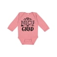 thumbnail image 1 of Inktastic Nicu Graduate Baby Girl Girls Long Sleeve Baby Bodysuit, 1 of 5
