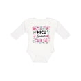 thumbnail image 1 of Inktastic NICU Graduate-Flowers Boys or Girls Long Sleeve Baby Bodysuit, 1 of 5