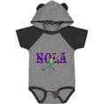 thumbnail image 1 of Inktastic NOLA Mardi Gras Crayfish in Purple Boys or Girls Baby Bodysuit, 1 of 5