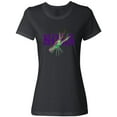 thumbnail image 1 of Inktastic NOLA Mardi Gras Crayfish in Purple Women's T-Shirt, 1 of 5