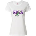 thumbnail image 1 of Inktastic NOLA Mardi Gras Crayfish in Purple Women's T-Shirt, 1 of 5
