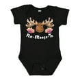 thumbnail image 1 of Inktastic Na-Moose-Te Cute Moose Greeting Boys or Girls Baby Bodysuit, 1 of 5