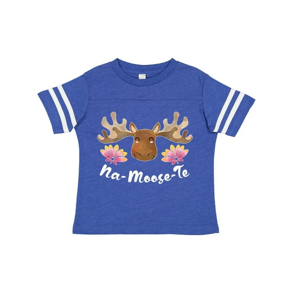 Inktastic Na-Moose-Te Cute Moose Greeting Boys or Girls Toddler T-Shirt