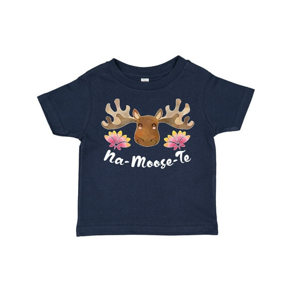 Inktastic Na-Moose-Te Cute Moose Greeting Boys or Girls Toddler T-Shirt