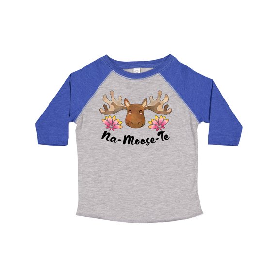 Inktastic Na-Moose-Te Cute Moose Greeting Boys or Girls Toddler T-Shirt
