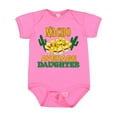 thumbnail image 1 of Inktastic Nacho Average Daughter with Nachos and Cacti Boys or Girls Baby Bodysuit, 1 of 5