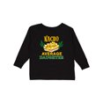 thumbnail image 1 of Inktastic Nacho Average Daughter with Nachos and Cacti Boys or Girls Long Sleeve Toddler T-Shirt, 1 of 5