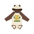 thumbnail image 1 of Inktastic Nacho Average Godson with Nachos and Cacti Boys or Girls Long Sleeve Baby Bodysuit, 1 of 5