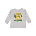 thumbnail image 1 of Inktastic Nacho Average Godson with Nachos and Cacti Boys or Girls Long Sleeve Toddler T-Shirt, 1 of 5