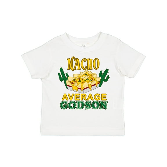 Inktastic Nacho Average Godson with Nachos and Cacti Boys or Girls Toddler T-Shirt