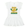 thumbnail image 1 of Inktastic Nacho Average Godson with Nachos and Cacti Girls Toddler Dress, 1 of 5