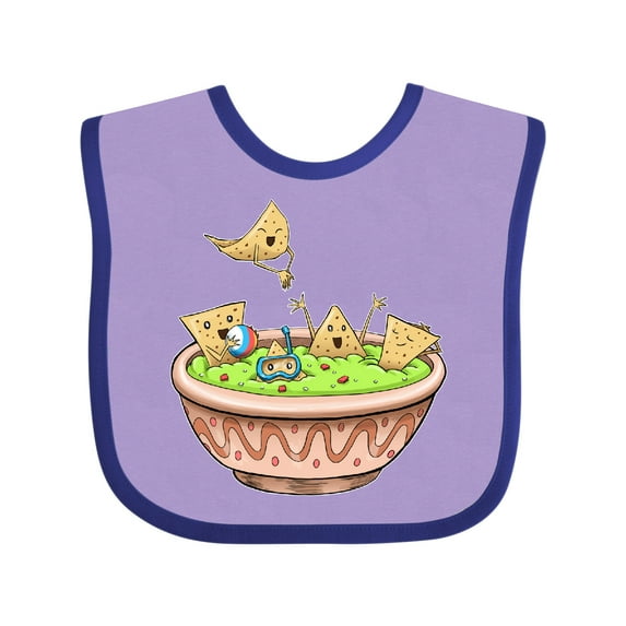 Inktastic Nachos Partying in Guacamole Boys or Girls Baby Bib
