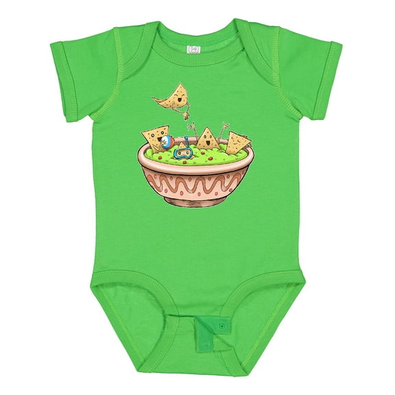 Inktastic Nachos Partying in Guacamole Boys or Girls Baby Bodysuit