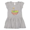 thumbnail image 1 of Inktastic Nachos Partying in Guacamole Girls Toddler Dress, 1 of 5