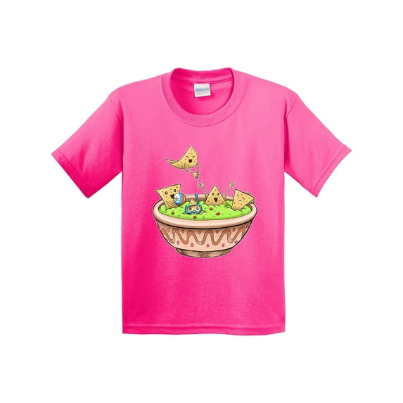 Inktastic Nachos Partying in Guacamole Youth T-Shirt