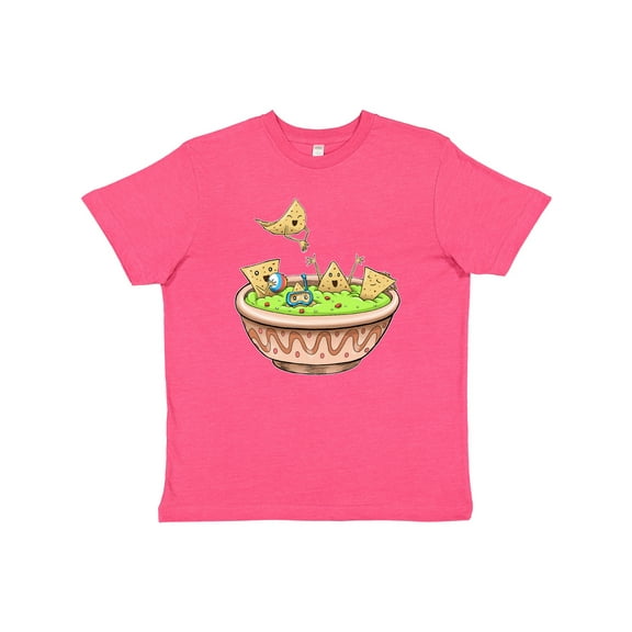 Inktastic Nachos Partying in Guacamole Youth T-Shirt
