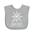 thumbnail image 1 of Inktastic Nags Head North Carolina Boys or Girls Baby Bib, 1 of 4