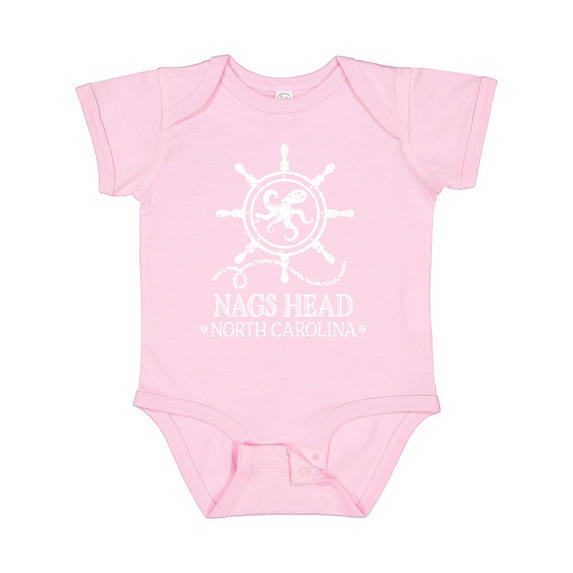 Inktastic Nags Head North Carolina Boys or Girls Baby Bodysuit