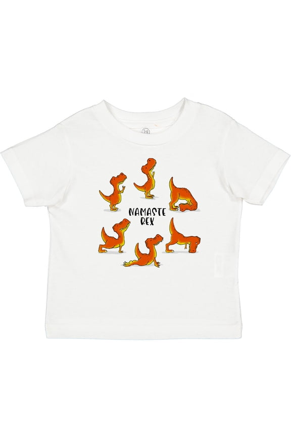 Namaste Rex Yoga Master Boys or Girls Baby T-Shirt
