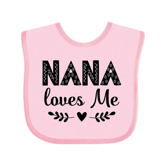 Inktastic Nana Baby Girl Clothes Girls Baby Bib