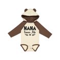 thumbnail image 1 of Inktastic Nana Baby Girl Clothes Girls Long Sleeve Baby Bodysuit, 1 of 5