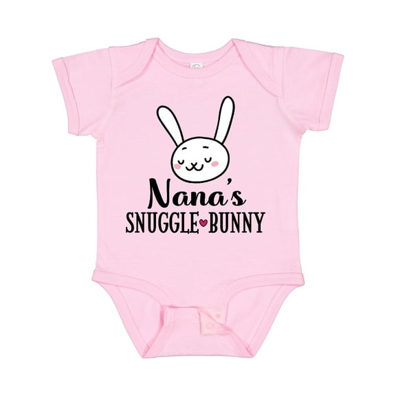 Inktastic Nana Bunny Grandchild Boys or Girls Baby Bodysuit