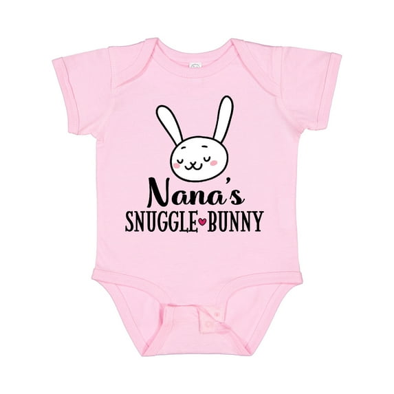 Inktastic Nana Bunny Grandchild Boys or Girls Baby Bodysuit