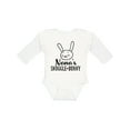 thumbnail image 1 of Inktastic Nana Bunny Grandchild Boys or Girls Long Sleeve Baby Bodysuit, 1 of 5