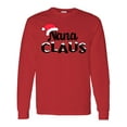 thumbnail image 1 of Inktastic Nana Claus Christmas Family Long Sleeve T-Shirt, 1 of 5