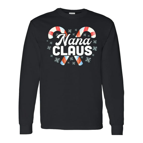 Inktastic Nana Claus Long Sleeve T-Shirt