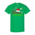 thumbnail image 1 of Inktastic Nana Claus with Christmas Santa Hat and Snowflakes T-Shirt, 1 of 5