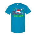 thumbnail image 1 of Inktastic Nana Claus with Christmas Santa Hat and Snowflakes T-Shirt, 1 of 5